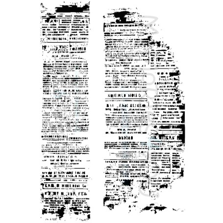 Memories4you A6 Stempel "Zeitung hochkant"