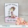 Memories4you Stempel (A7)   "Sekt Girl"