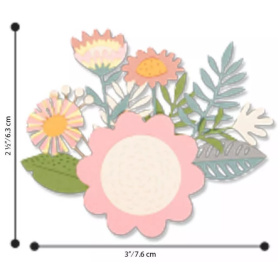 Sizzix Thinlits Stanze - Floral Tropics