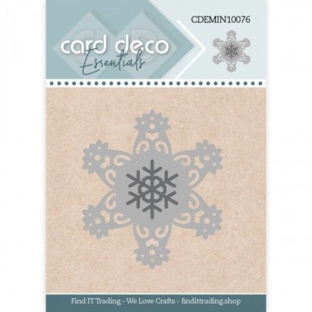 Card Deco Essentials - Mini Dies - Schneekristal