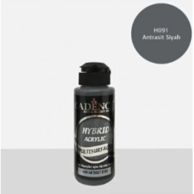 Cadence Hybrid metallic Acrylfarbe (halbmatt) - Anthrazit Schwarz