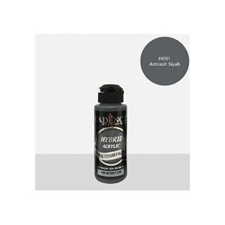 Cadence Hybrid metallic Acrylfarbe (halbmatt) - Anthrazit Schwarz