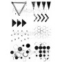 Memories4you Stempel (A6) "Striche und Kreise"