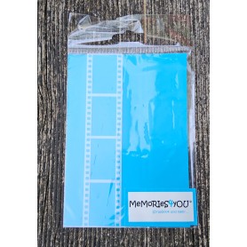 Memories4you Stencil (A6) "Filmstreifen" GRATIS zur Wahl anstatt Stempel Herz ab einem Bestellwert von 60,00€ ( ohne Porto )