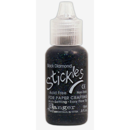 Stickles Glitter Glue - Black Diamond