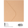 Studio Light - Karten & Umschläge - Kraftpapier A6