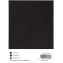 Studio Light - Karten & Umschläge - Schwarz A6
