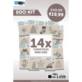 Findit Wintermotive - 14-teiliges Stanzenset