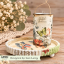 Amber Ledgers Rub-On - 6x8 Inch Transfer Set