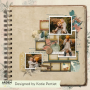 Amber Ledgers Rub-On - 6x8 Inch Transfer Set