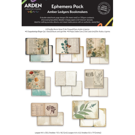 Amber Ledgers - Ephemera Pack Bookmakers