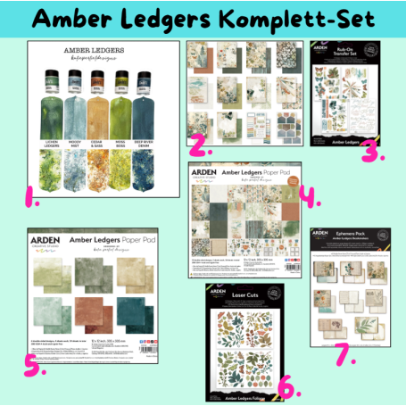 Amber Ledgers - Komplett Set