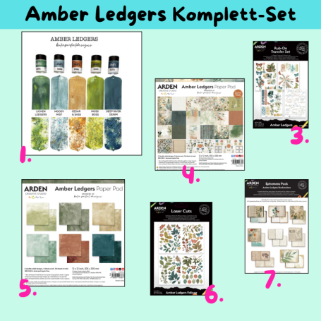 Amber Ledgers - 6-teiliges Set