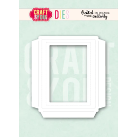 Craft & You - Stanzschablone - Mini Foto Rahmen