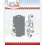 Yvonne Creations Stanze - Winter Christmas - Sterne und Schnörkel