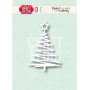 Craft & You Stanzschablone - Weihnachtsbaum Zick Zack