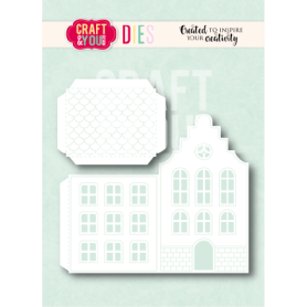 Craft & You Stanzschablone - Laternenhaus