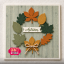 Craft & You Stanzschablone - Herbstblätter