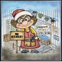 Memories4you Stempel (A6) "Cartoon Frau"