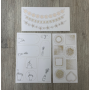 M4Y - Papierset "Feiern" mit Embellishment