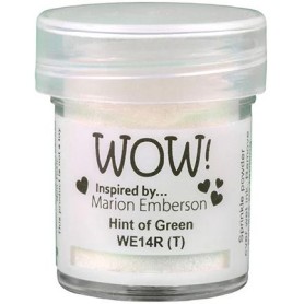 Wow! Embossing Pulver - Hint of Green