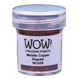 Wow! Embossing Pulver - Metallic Copper Regular