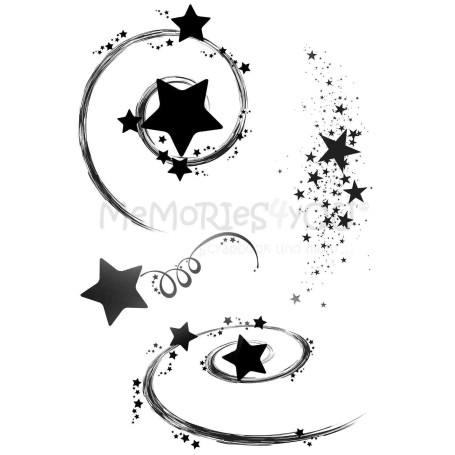 Memories4you Stempel (A6) "Sternenkreis"