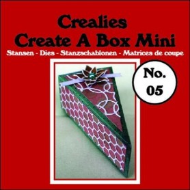 Crealies Create A Box Mini no. 05 Stück Kuchen 9,5x5,0x3,5 cm