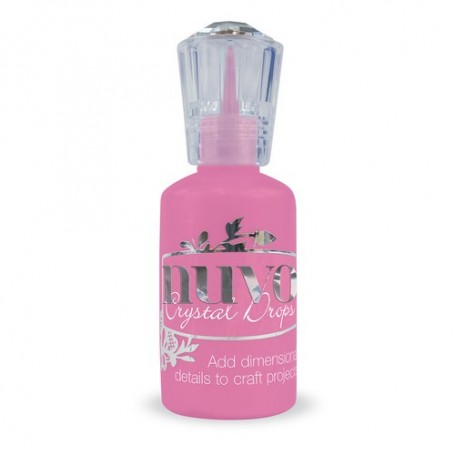 Nuvo crystal drops - carnation pink