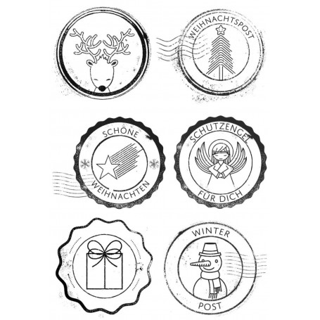 Memories4you Stempel (A6)  "Weihnachtscoins"