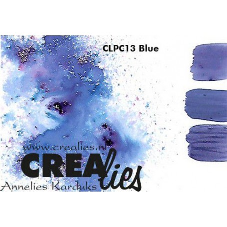 Crealies Pigment Colorzz Pulver Blau