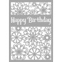 Memories4you Stencil (A6) "Happy Birthday"