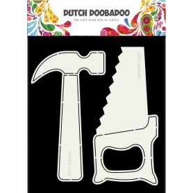 Dutch Doobadoo Dutch Card Hammer und Säge A5   470.713.689