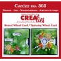 Crealies Cardzz Karte drehen  10,5 X 10,5 cm