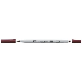 Tombow ABT PRO Alcohol - Dual Brush Pen port red