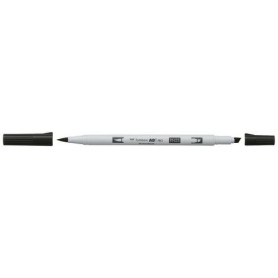 Tombow ABT PRO Alcohol - Dual Brush Pen lamp black