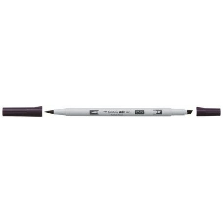 Tombow ABT PRO Alcohol - Dual Brush Pen dark plum