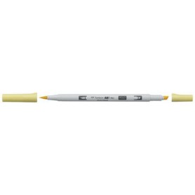 Tombow ABT PRO Alcohol - Dual Brush Pen pale yellow