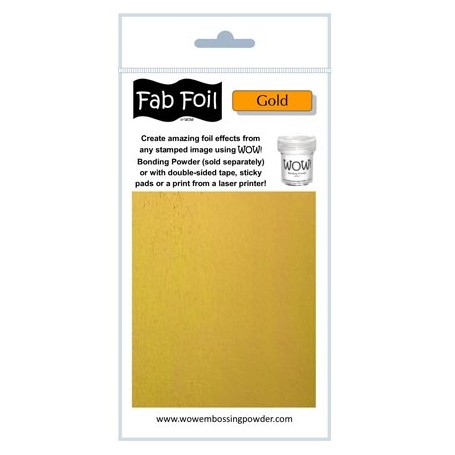 WOW! Fab Foil -  Bright Gold Pack
