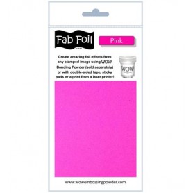 WOW! Fabulous Foil -  Pink Pack 1mtr x 10.1cm