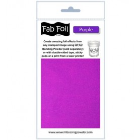 WOW! Fabulous Foil -  Purple Pack 1mtr x 10.1cm