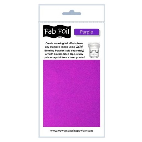 WOW! Fab Foil -  Purple Pack 1mtr x 10.1cm