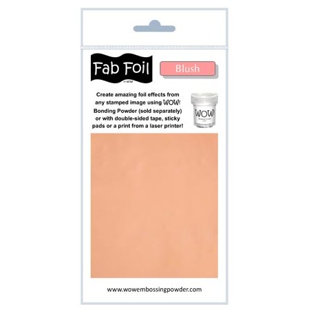 WOW! Fab Foil -  Blush Pack 1mtr x 10.1cm