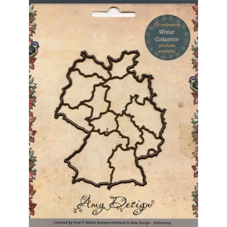 Amy Design Die - Maps - Germany- Deutschland