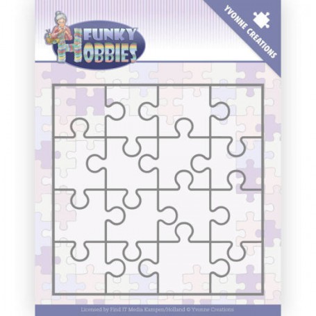 Yvonne Creations Funky Hobbies - Stanzform - PUZZLE