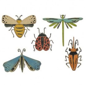 Sizzix Thinlits Die Set - Funky Insects 5PK  Tim Holtz