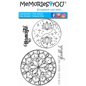 Memories4you Stempel (A6) "Mandala 2 "