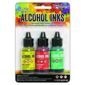 Ranger Alcohol Ink Kits Key West 3x15 ml Tim Holz