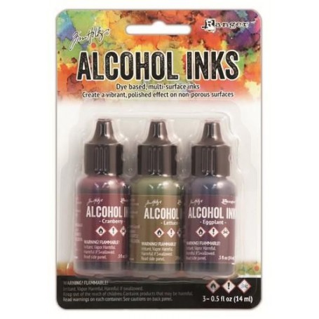 Ranger Alcohol Ink Kits Farmer‘s Market 3x15 ml Tim Holtz