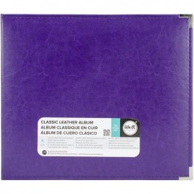 We R Memory Keepers • Faux leather album 30,5x30,5cm Grape soda